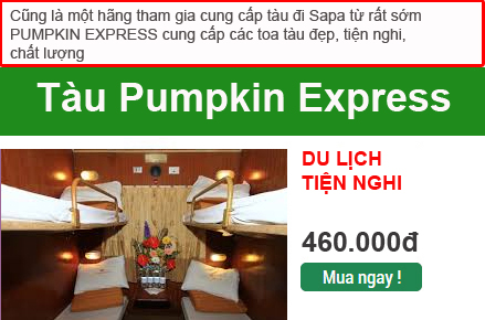 Tu Pumkin Express