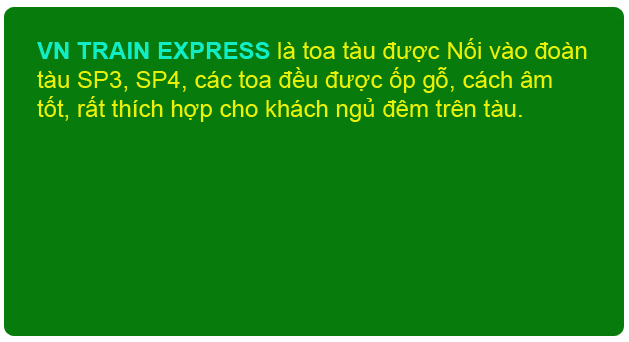 Giới thiệu tu VN Train đi Sapa